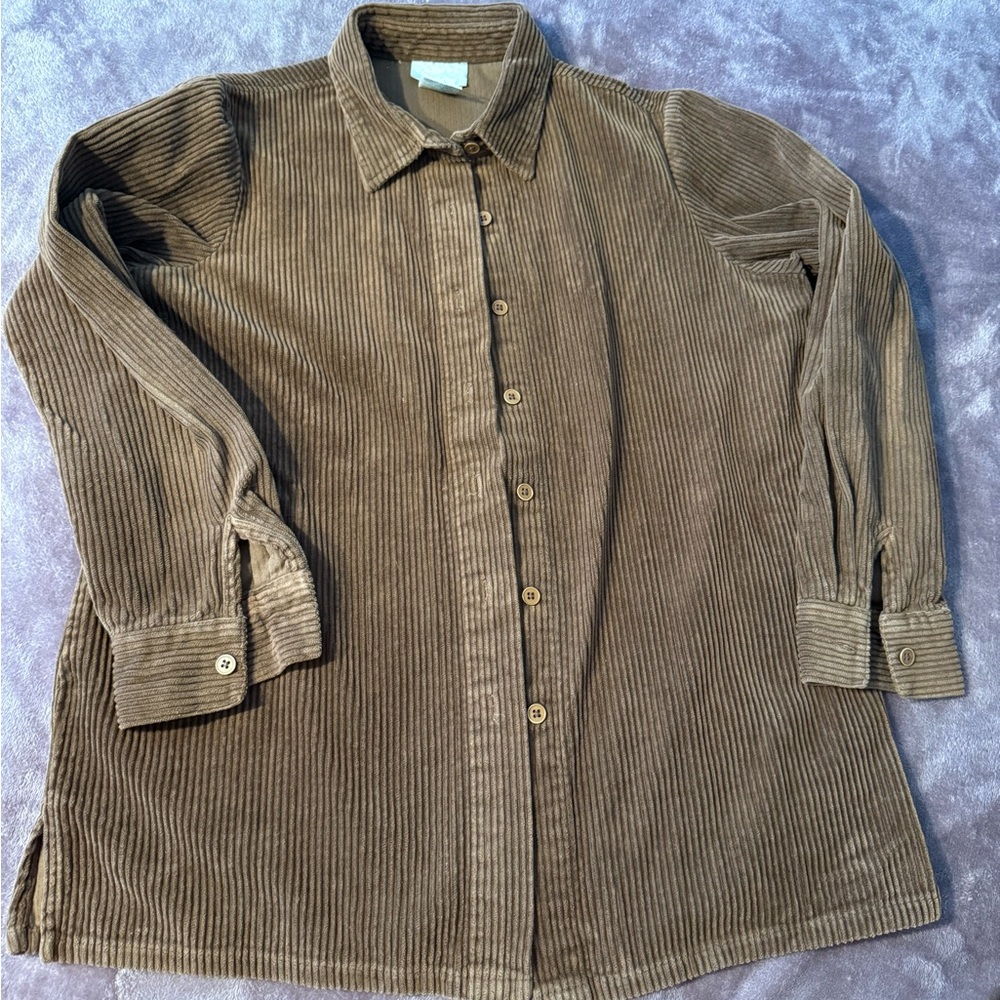 Blair Chocolate Corduroy Shirt